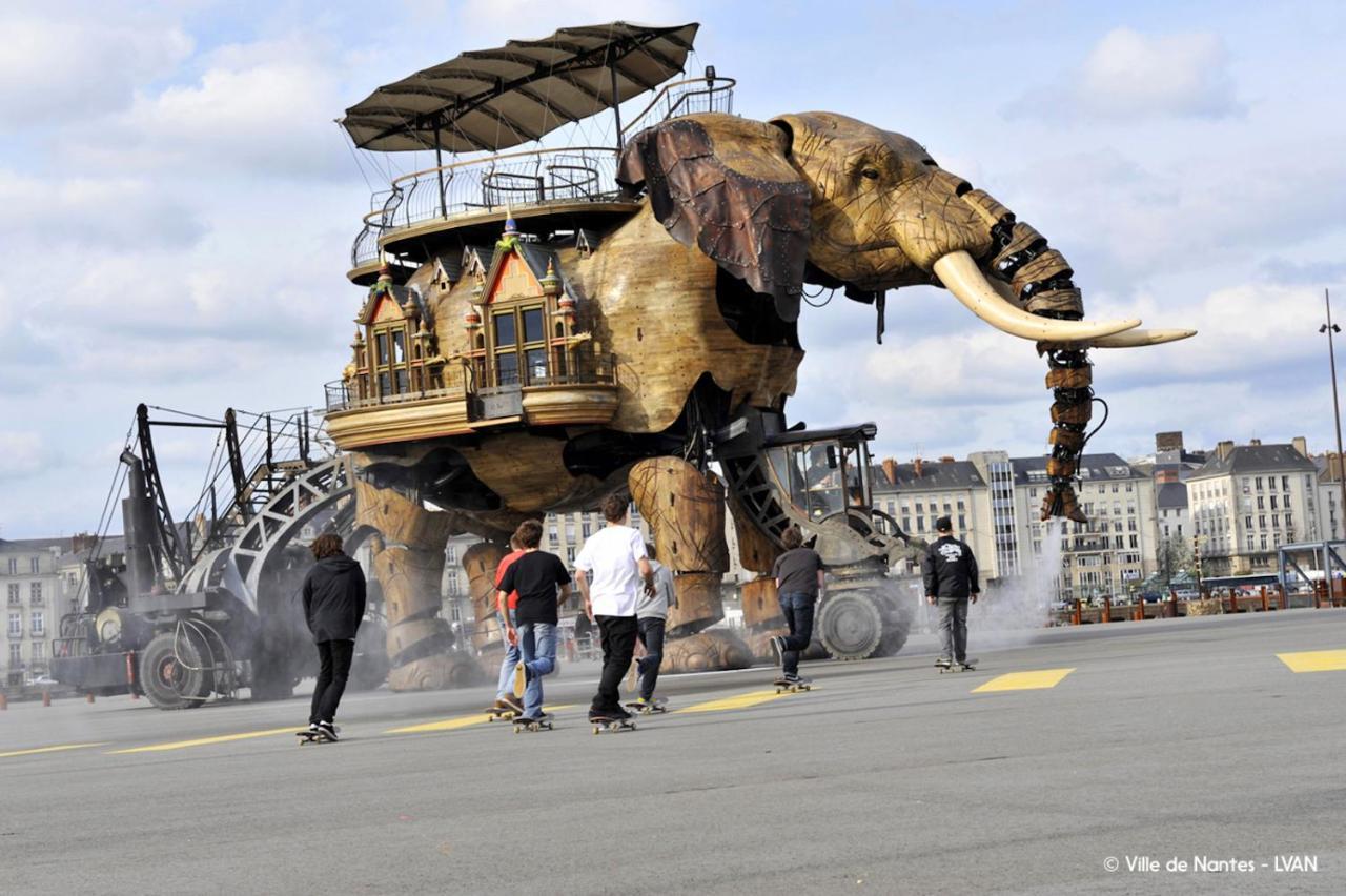 Escapade Sur L'Ile De Nantes Lägenhet Exteriör bild